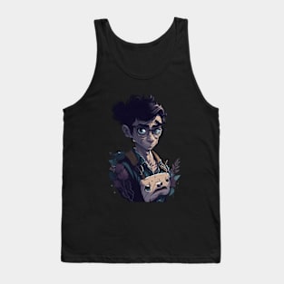 I Think You Should Leave Caricature Art Tank Top